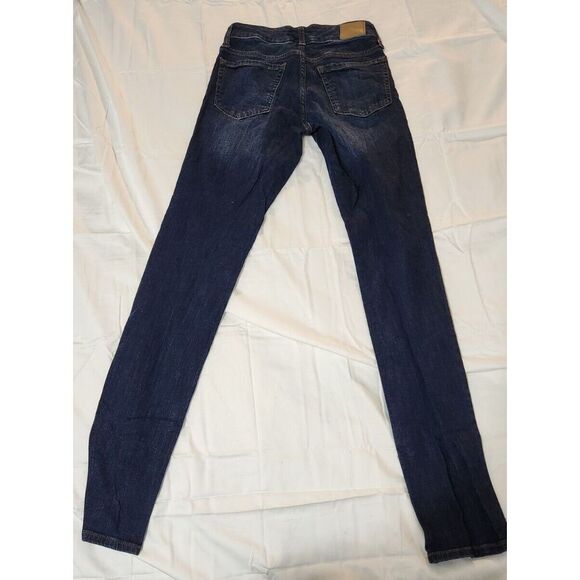 Aeropostale Size 2 Long Womens Jeans Skinny Mid Rise - Picture 3 of 13